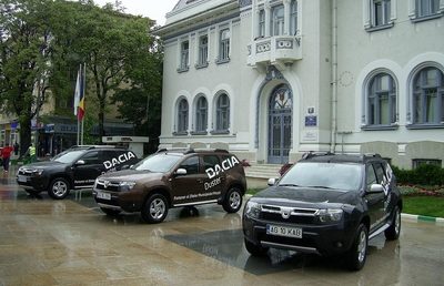 Dacia Duster este masina oficiala a Zilelor Municipiului Pitesti