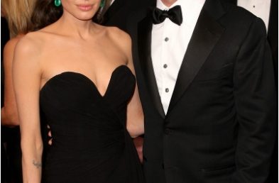 Brad Pitt si Angelina Jolie, la Curtea de Arges
