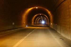 Lumina cea de pe urma de la tunelul spre Balea