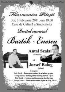 Spectacol cu solisti unguri la Filarmonica