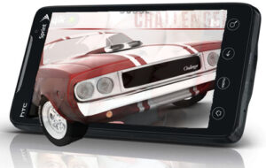 HTC Evo 3D Sprint, fara ochelari 3D