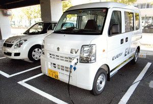 Van electric de la Suzuki