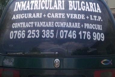 Incepe vanatoarea masinilor inmatriculate in Bulgaria?