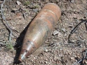 PERICOL! PROIECTIL NEEXPLODAT, DESCOPERIT ÎN ARGEȘ
