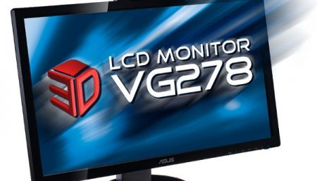 Noul monitor Asus VG 278H 3D