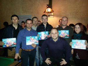 Tinerii conservatori s-au întrecut la biliard