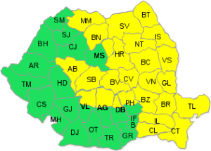 JUMĂTATEA DE SUD A JUDEȚULUI A SCĂPAT DE PLOI!