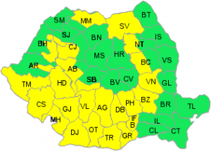 REVIN PLOILE ABUNDENTE! ARGEȘUL VA INTRA SUB COD GALBEN!