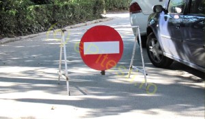Atenție! Se oprește circulația