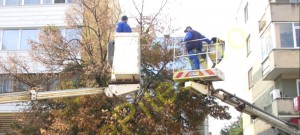 GRABĂ MARE! ÎN PITEȘTI SE MONTEAZĂ DEJA INSTALAȚIILE PENTRU SĂRBĂTORILE DE IARNĂ!