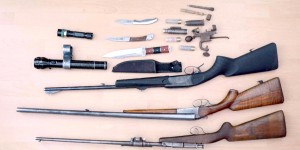 SUTE DE ARME ȘI MII DE KG DE CARNE DE VÂNAT, CONFISCATE