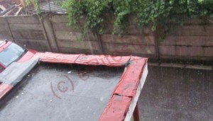 ÎN PITEȘTI, PRIMA PLOAIE TORENȚIALĂ DUPĂ CANICULĂ