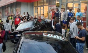 BMW LOVIT DE MERCEDES, „CĂLARE” PE SCĂRILE DE LA PROFI GĂVANA