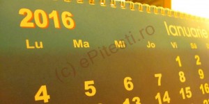 ZILE LIBERE ÎN 2016