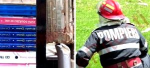 INCENDIU LA BIBLIOTECĂ