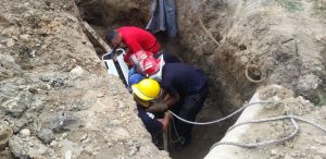 ACUM: MUNCITOR PRINS SUB UN MAL DE PĂMÂNT