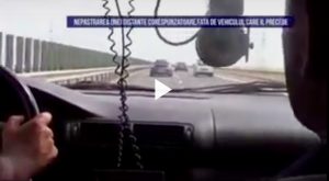 (VIDEO) CAPCANĂ PE AUTOSTRADĂ!