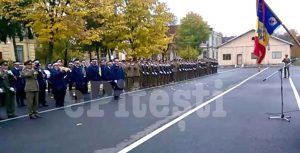 (VIDEO) AZI, ÎN PITEȘTI: „JUR CREDINȚĂ PATRIEI MELE!”