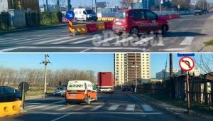 (VIDEO) NOUA REGULĂ RUTIERĂ, CĂLCATĂ ÎN PICIOARE