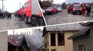 (VIDEO) UPDATE – PITEȘTI: INCENDIU LA CASĂ