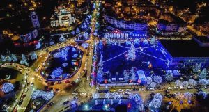 (VIDEO) FEERIE DE LUMINI ÎN MIOVENI