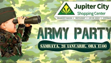 ARMY PARTY LA JUPITER CITY. PENTRU COPILUL TĂU!