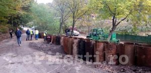PITEȘTI: STRADĂ SALVATĂ DE LA DEZASTRU