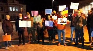PROTEST FIRAV ÎN PITEȘTI
