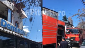 (VIDEO) UPDATE: INCENDIU LÂNGĂ PIZZERIA DOMINO’S