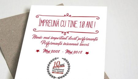 PROFESIONAL NEW CONSULT: 10 ANI, 100 DE PREMII