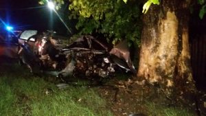 IMPACT VIOLENT, ACCIDENT MORTAL