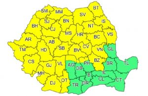 ARGEȘ: ALERTĂ DE VREME SEVERĂ. CE NE AȘTEAPTĂ MÂINE