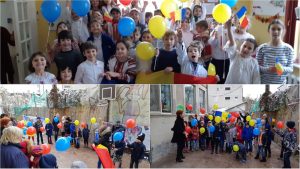 MICUȚII AU SĂRBĂTORIT MAREA UNIRE