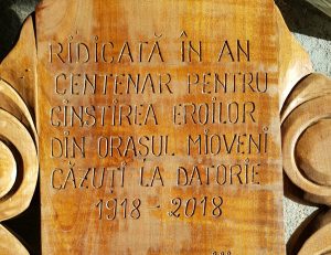 MONUMENT COMEMORATIV ÎN MIOVENI