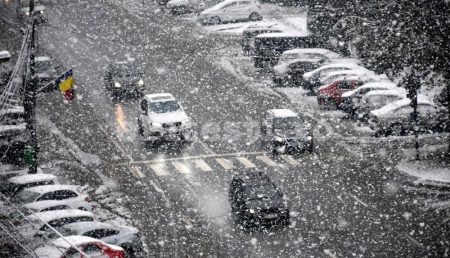 Meteorologii anunţă ninsori abundente în Argeş