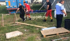 (VIDEO) INCIDENT ACUM LA CIRC, ÎN PITEȘTI. ARTIST CĂZUT DE LA ÎNĂLȚIME