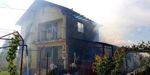 UPDATE: (VIDEO) INCENDIU VIOLENT ÎN ALBOTA