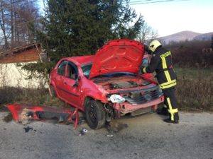 UPDATE: ACCIDENT, FEMEIE RĂNITĂ