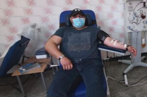 JANDARM ARGEȘEAN, DONATOR DE PLASMĂ DUPĂ CE S-A VINDECAT DE COVID-19