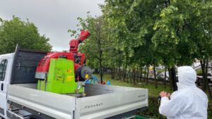 Atenție! Se stropesc copacii şi arbuştii din Pitești