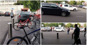 VIDEO: LA KAUFLAND EXERCIŢIU, ŞOFERII ŞI PIETONII SE „CEARTĂ” PE PRIORITATE