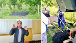 PRIMARUL DIN MIHĂEȘTI, COMUNA ÎN CARE ASFALTUL S-A TURNAT DIRECT PE IARBĂ, ȚINE MORȚIȘ SĂ CANDIDEZE IAR, DEȘI ANI SPUNE CĂ ARE INTERDICȚIE