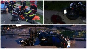 GRAV ACCIDENT CU MOTOCICLETE ÎN ARGEȘ