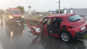 ȘOFERUL CARE A PROVOCAT ACCIDENT LA ALBOTA AVEA PERMISUL REȚINUT