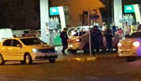 Argeş: Un bărbat care nu purta mască în benzinărie a fugit de poliţişti