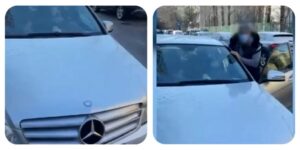 Video: Incident şocant în Capitală. A lovit intenţionat un cărucior cu un copil în el