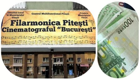 Filarmonica Pitești, salarii : Concert maestru 2100 €- Manager 1750 €