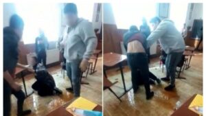 VIDEO: Minoră bătută în pauză, în aplauzele celorlalţi colegi