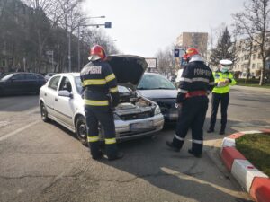 Coliziune între două autoturisme în Piteşti