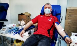 Bogdan Aristănţoiu, omul din spatele uniformei: donează sânge de 5 – 6 ori pe an
